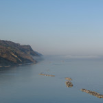 Nebbia svanita in Baia copre Rimini