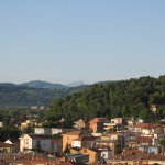 Monte Catria visto da Baia Flaminia