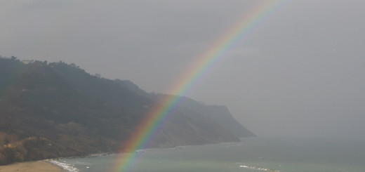 Arcobaleno in Baia Flaminia