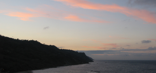 Colori del tramonto in Baia Flaminia