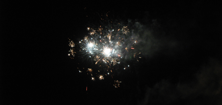 Fuochi d'artificio in Baia