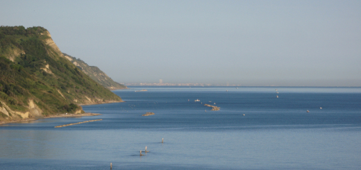 Vista su Rimini da Baia Flaminia