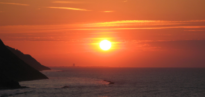 Tramonto in Baia Flaminia