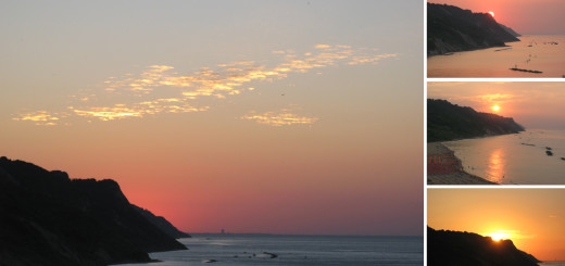 Carrellata di tramonti di fine Luglio 2015